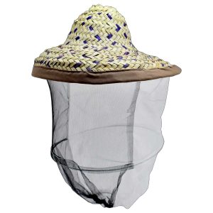 کلاه زنبورداری حصیری